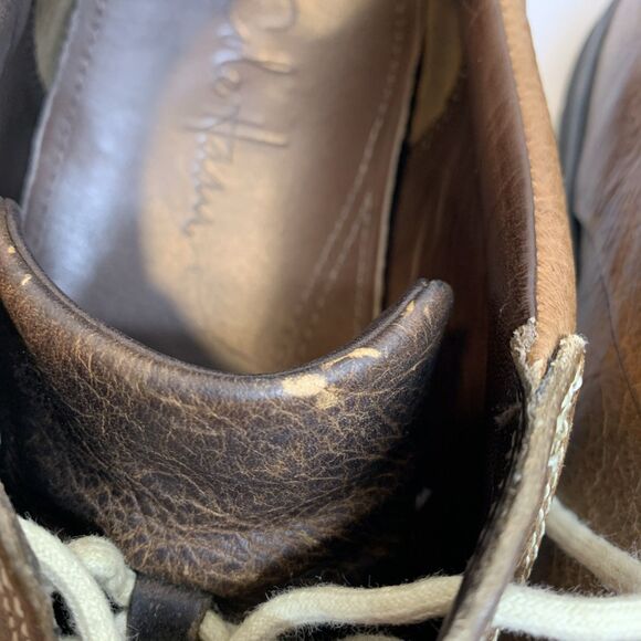 Cole Haan NikeAir Shoes Sneakers Mens 12M Brown Leather Preppy Casual Athliesure main image 8